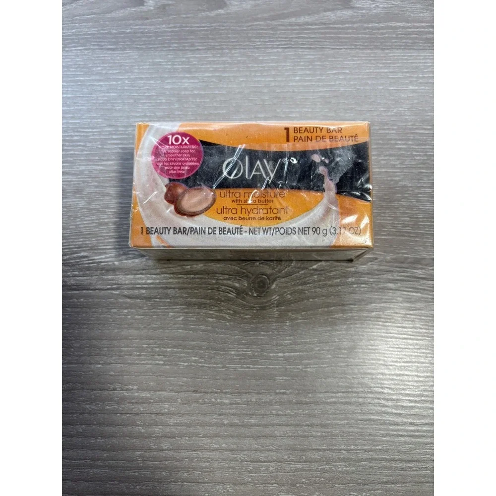 NEW Olay Ultra Moisture Beauty Bar with Shea Butter 3.17oz 90g Single Bar Soap